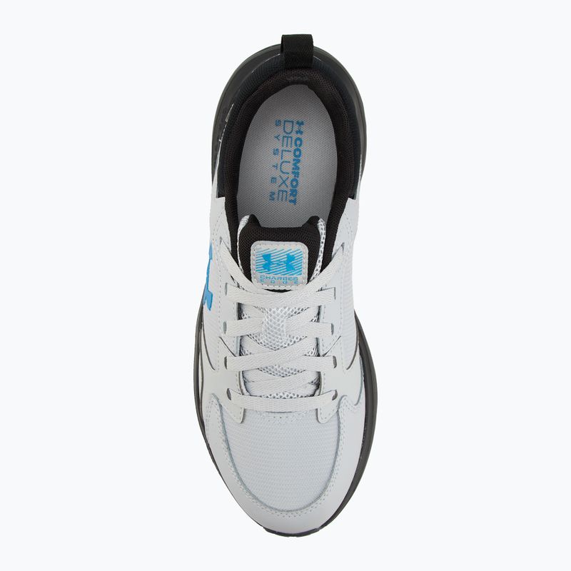 Under Armour Charged Edge мъжки обувки за тренировка halo gray/black/ether blue 5