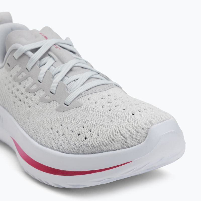 Under Armour Velociti 4 SE дамски обувки за бягане halo gray/mod gray/shaded fuchsia 7