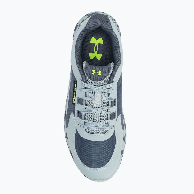 Under Armour Charged Bandit Trail 3 мъжки обувки за бягане Downpour Gray/Harbor Blue/Hper Green 5