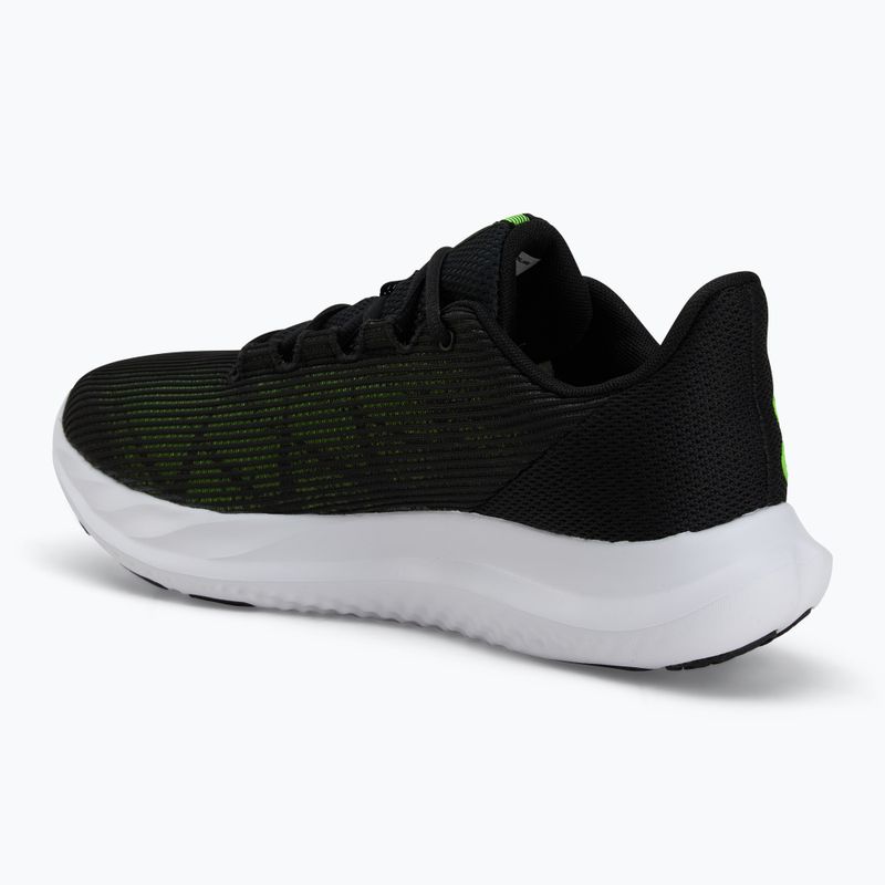 Мъжки обувки за бягане Under Armour Charged Speed Swift black/black/hyper green 3