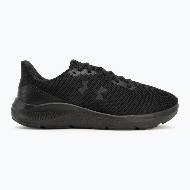Under Armour Charged Pursuit 4 black/black/black мъжки обувки за бягане 2