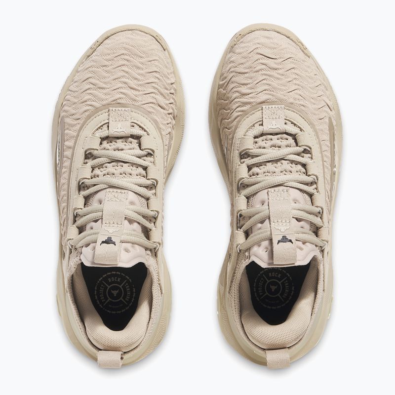 Under Armour Project Rock 7 city khaki/city khaki/city khaki дамски обувки за тренировка 4