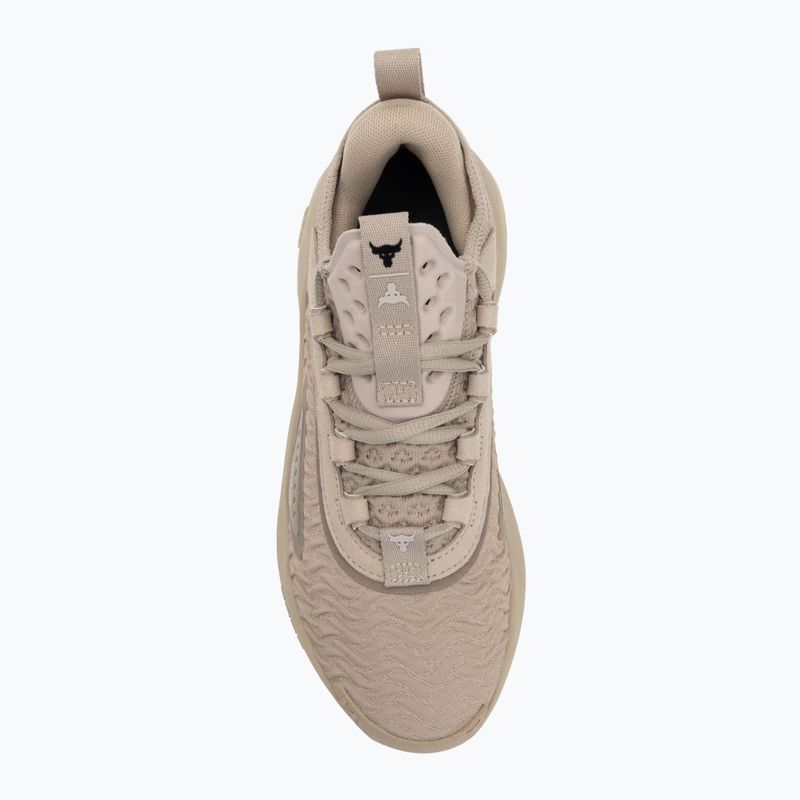 Under Armour Project Rock 7 city khaki/city khaki/city khaki дамски обувки за тренировка 5