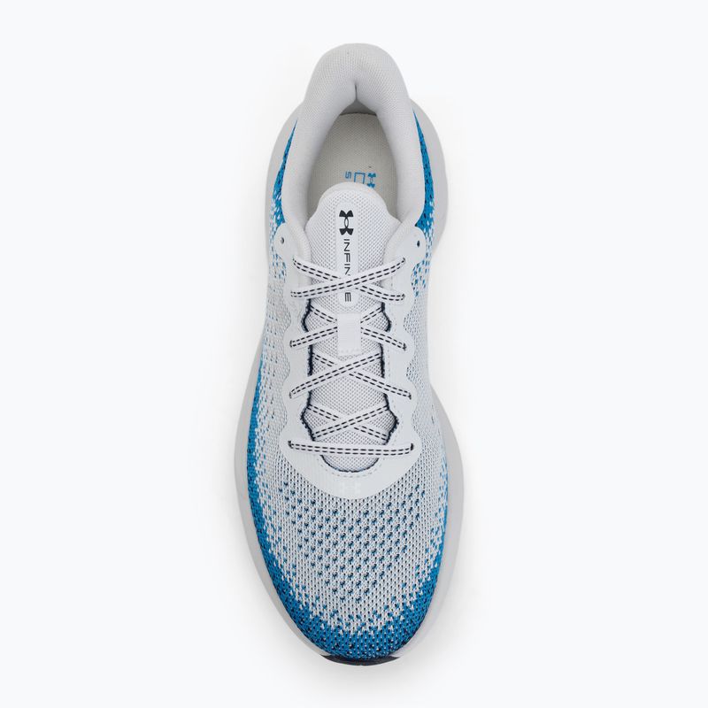 Мъжки маратонки Under Armour Infinite white/electric blue/white 5