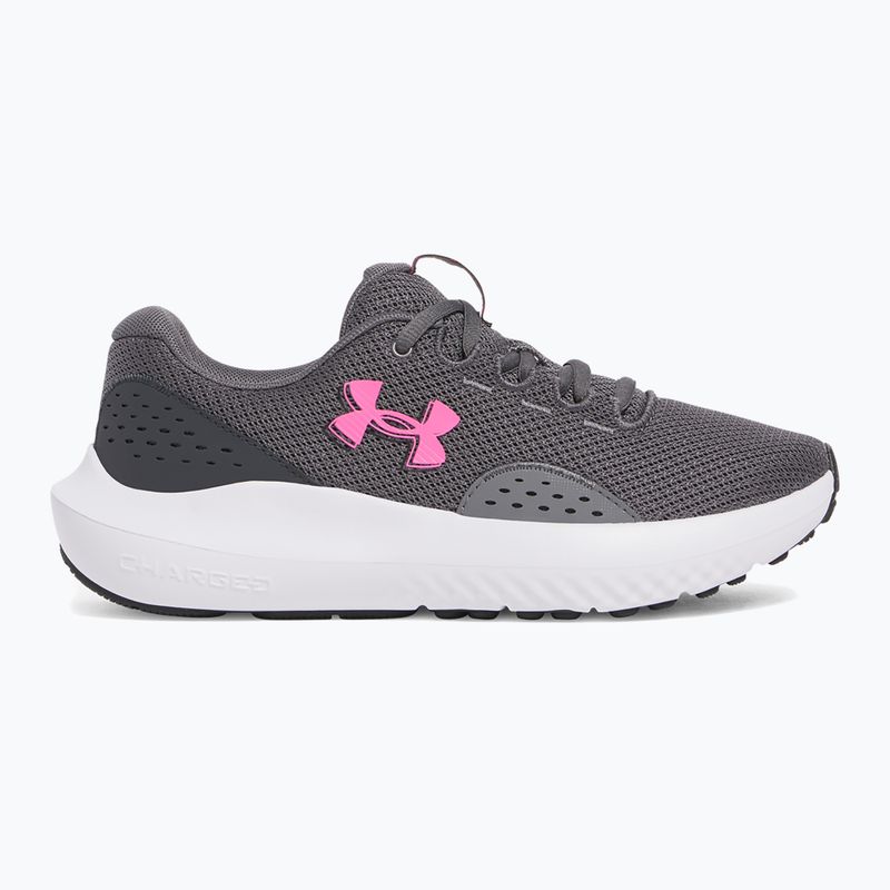 Under Armour Charged Surge 4 castlerock/anthracite/aero pink дамски обувки за бягане