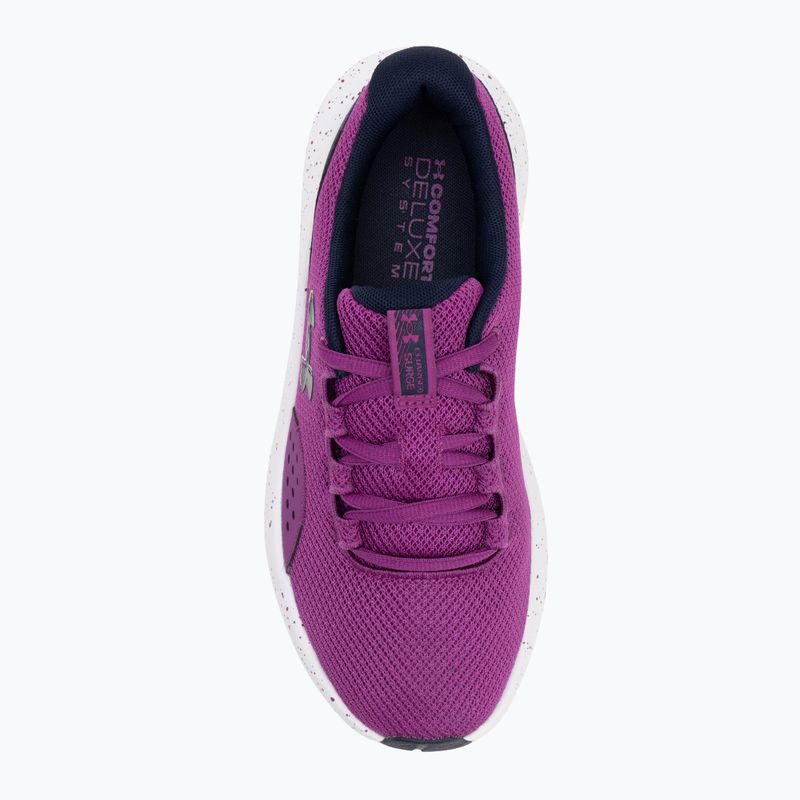 Under Armour Charged Surge 4 andromeda purple/midnight navy/midnight navy дамски обувки за бягане 5