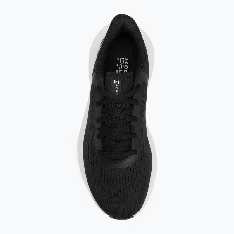 Under Armour Charged Rogue 5 дамски обувки за бягане черно/черно/бяло 5