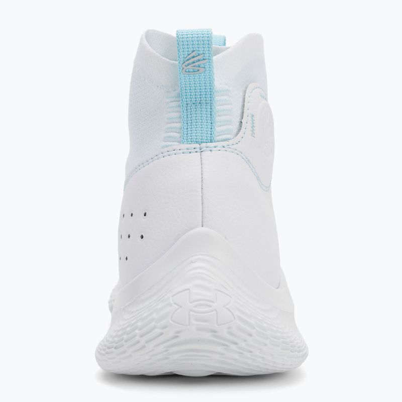 Баскетболни обувки Under Armour CURRY 4 FLOTRO бяло/поток/металическо сребро 6