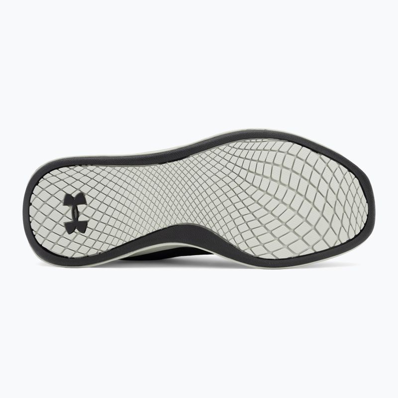 Under Armour Charged Aurora 2+ дамски обувки за тренировка черно/хидрозелено/металическо топло сребро 4