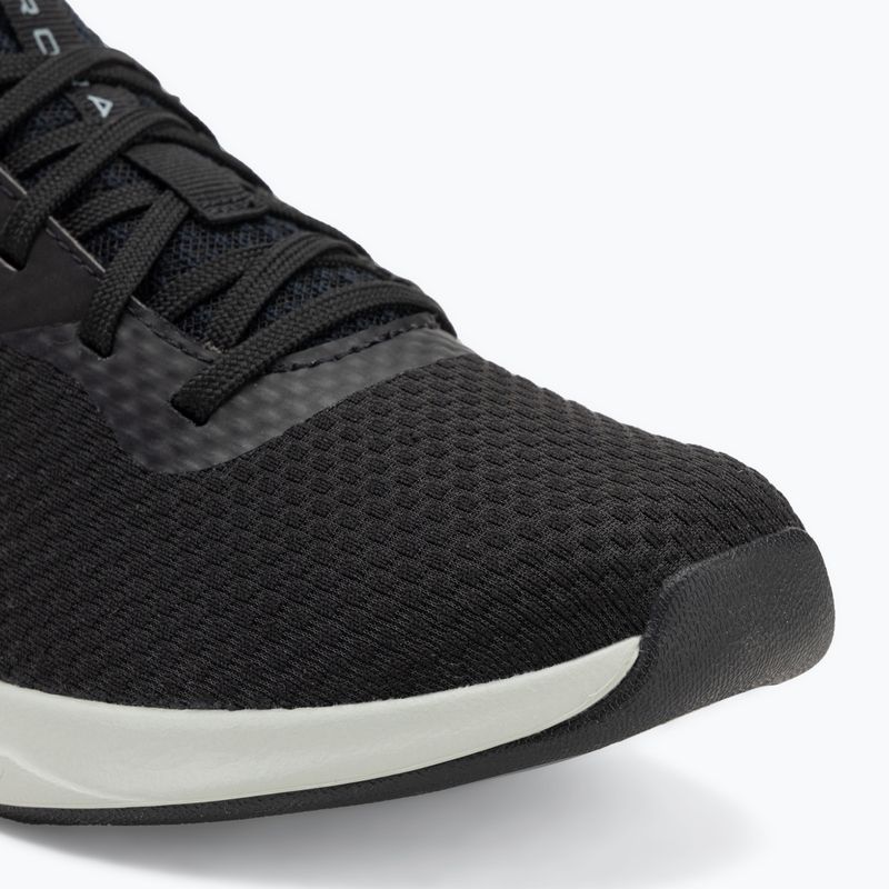 Under Armour Charged Aurora 2+ дамски обувки за тренировка черно/хидрозелено/металическо топло сребро 7