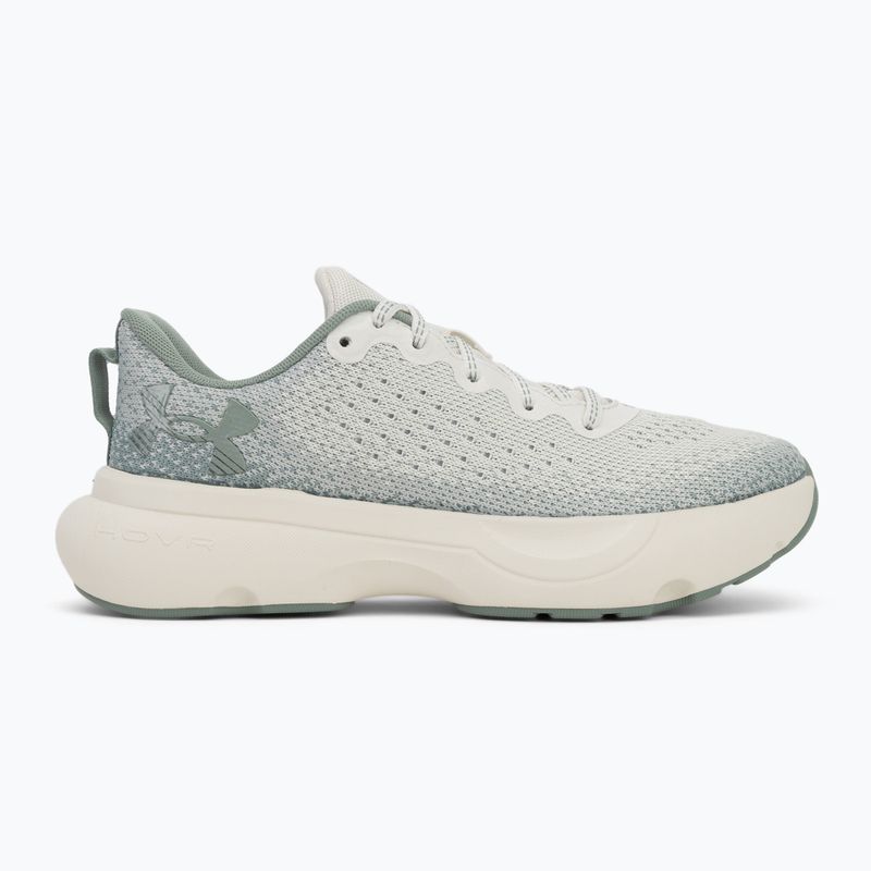 Under Armour Infinite white quartz/silica green/metallic silica дамски маратонки 2