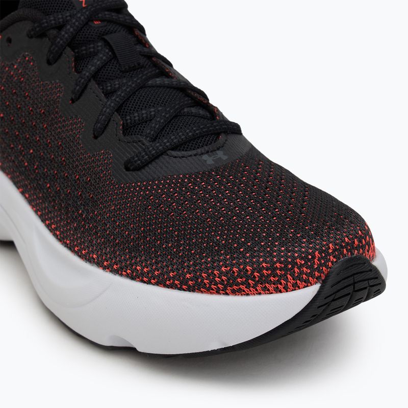 Under Armour Infinite black/ares red/black мъжки обувки за бягане 7