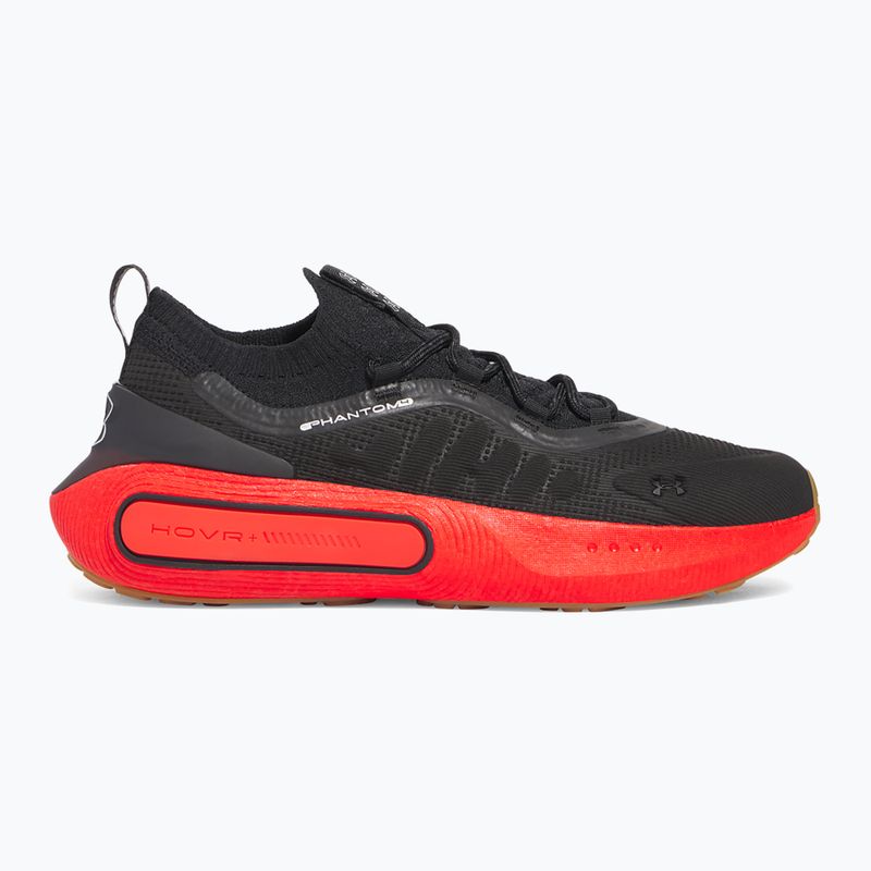 Мъжки обувки Under Armour Phantom 4 black/lava red/metallic silver 8