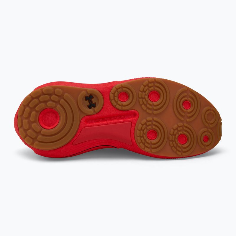 Мъжки обувки Under Armour Phantom 4 black/lava red/metallic silver 4