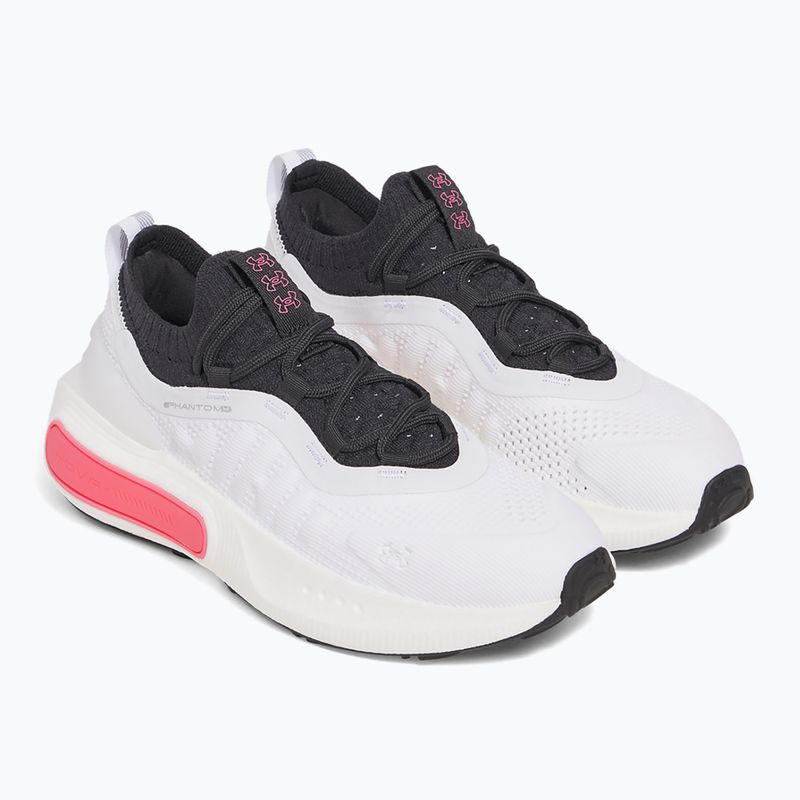Дамски обувки Under Armour Phantom 4 white/anthracite/super pink 3