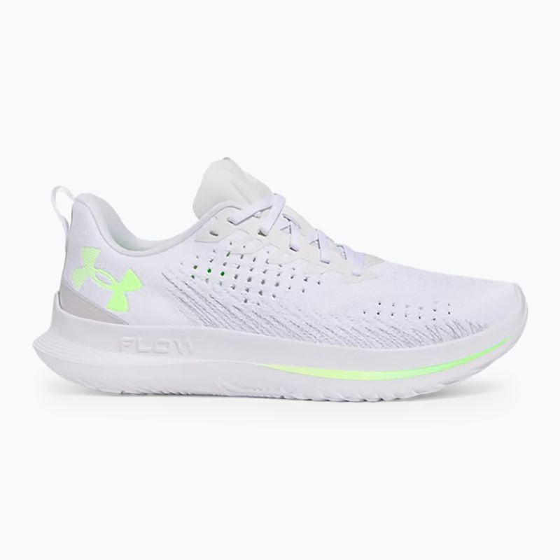 Мъжки маратонки Under Armour Velociti 4 white/white/hyper green 8