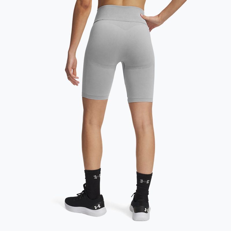 Under Armour Vanish Seamless Измити черни / бели дамски шорти за тренировка 3