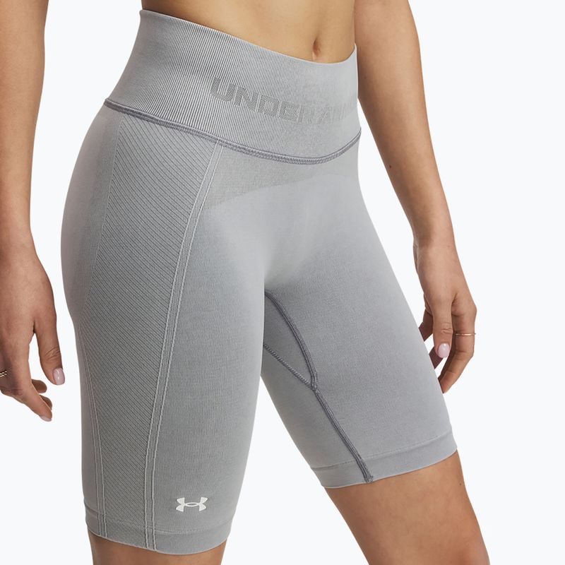 Under Armour Vanish Seamless Измити черни / бели дамски шорти за тренировка 4