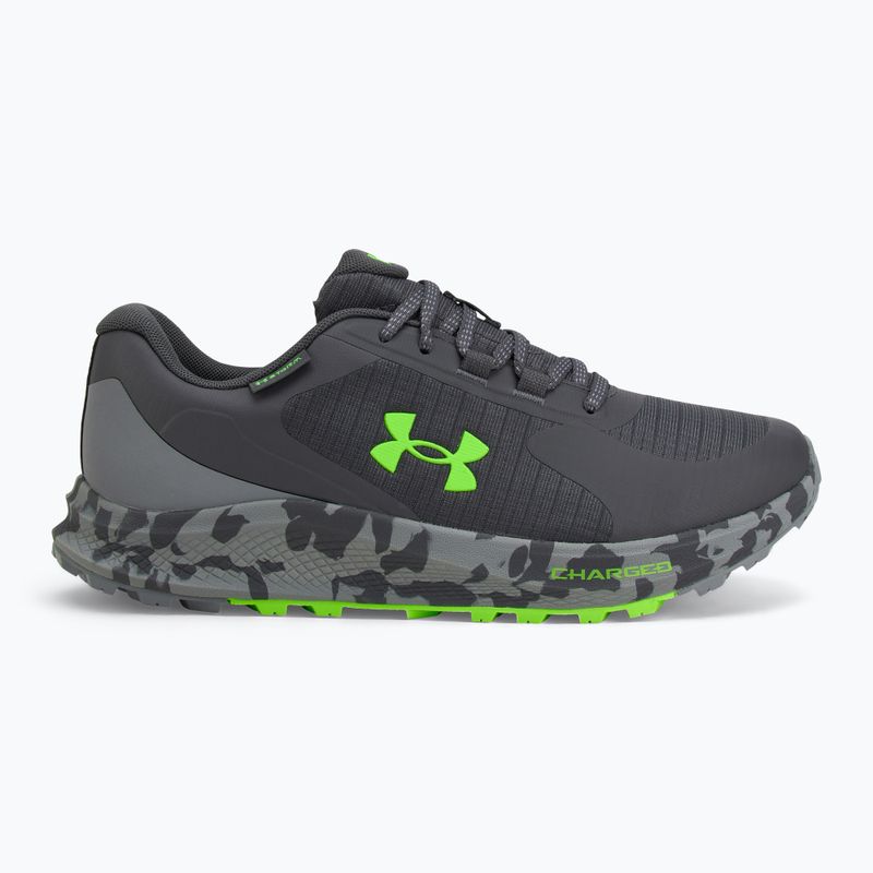 Мъжки обувки за бягане Under Armour Charged Bandit Trail 3 castlerock/steel/hyper green 2