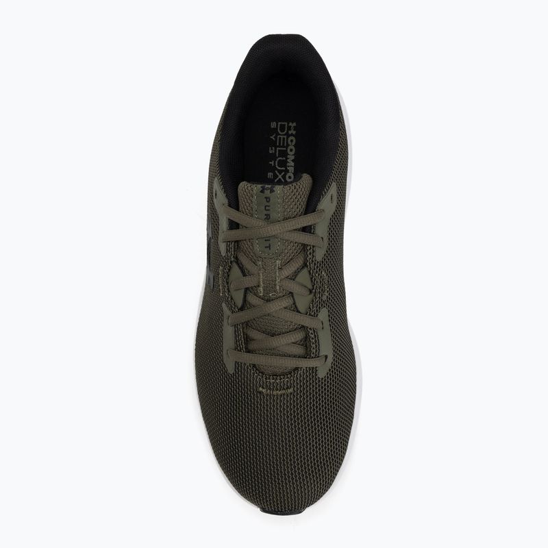 Under Armour Charged Pursuit 4 мъжки обувки за бягане marine от green/marine от green/black 5