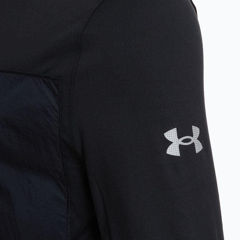 Мъжки потник за бягане Under Armour Trail Run Quarter Zip black/reflective 3