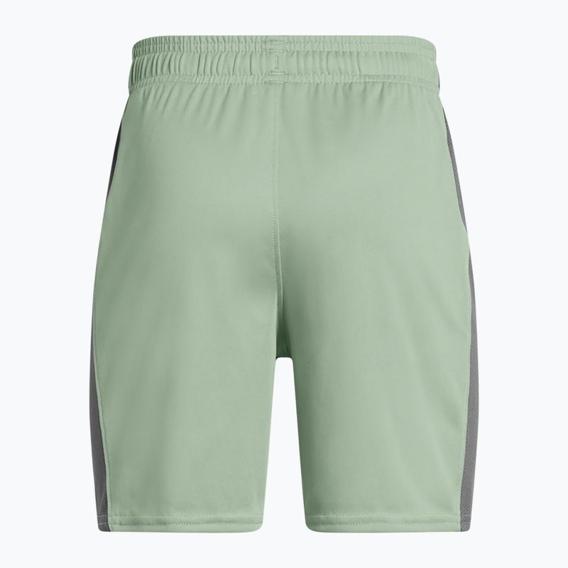 Детски футболни шорти Under Armour Challenger Knit silica green / castlerock / white 2