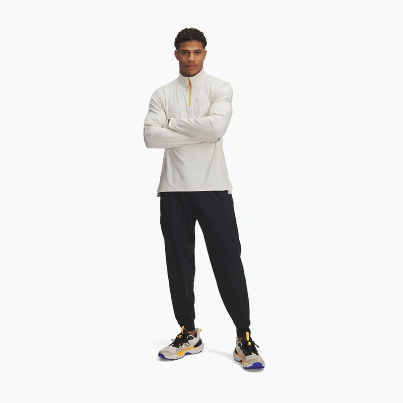 Мъжки панталони за бягане Under Armour Trail Run черен / светлоотразителен 2