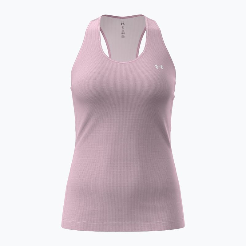 Дамска тениска за тренировка Under Armour HeatGear Armour Racer prime pink/white
