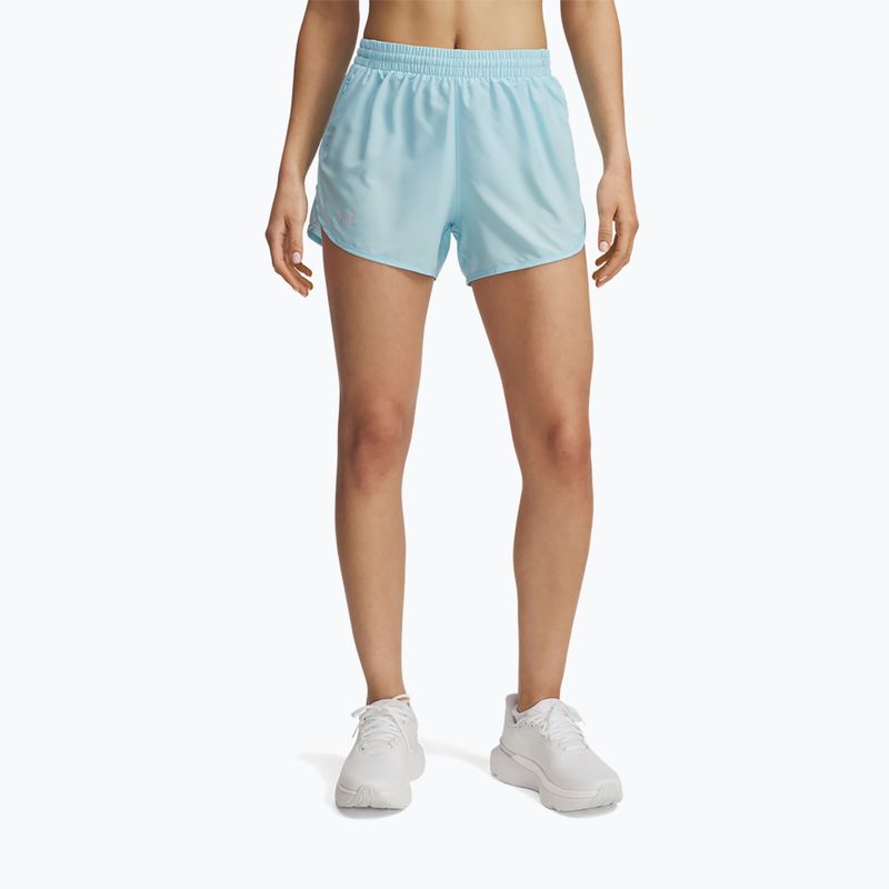 Къси панталони за бягане за жени Under Armour Fly By 3" stream/stream/reflective