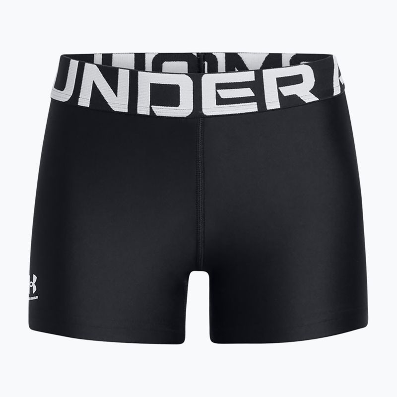 Детски шорти за тренировка Under Armour HeatGear black/white