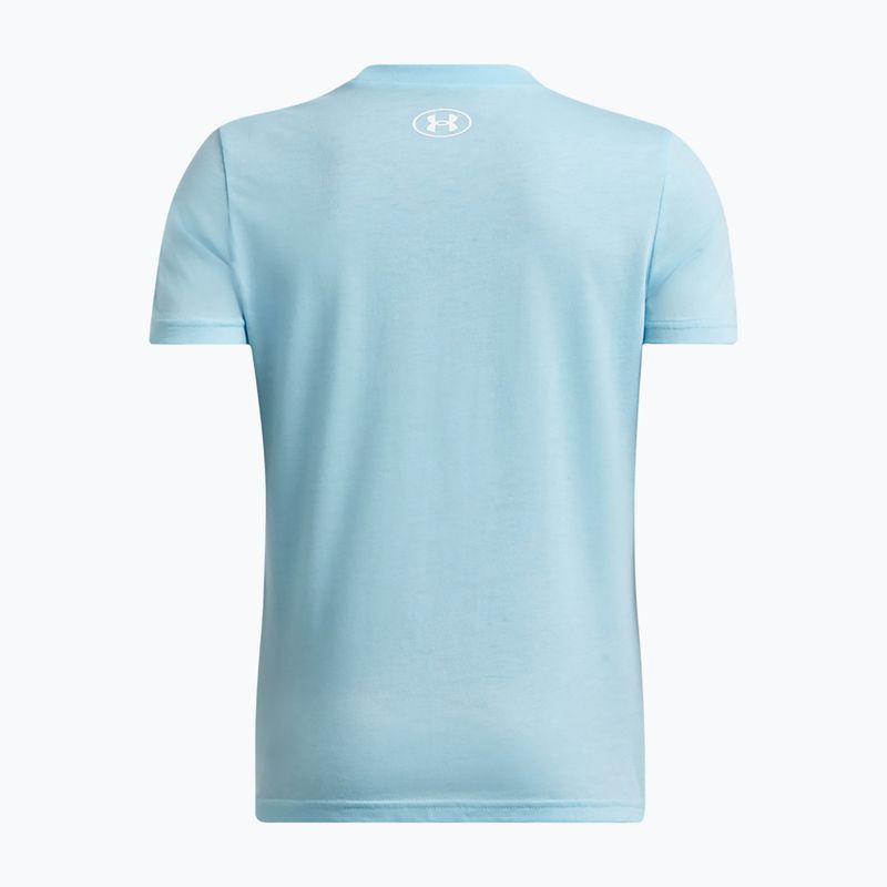 Детска тениска Under Armour Sportstyle Left Chest blue 2