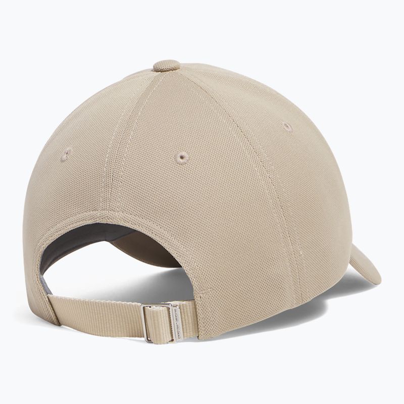 Дамска шапка с козирка Under Armour Blitzing Adj city khaki/white quartz 2