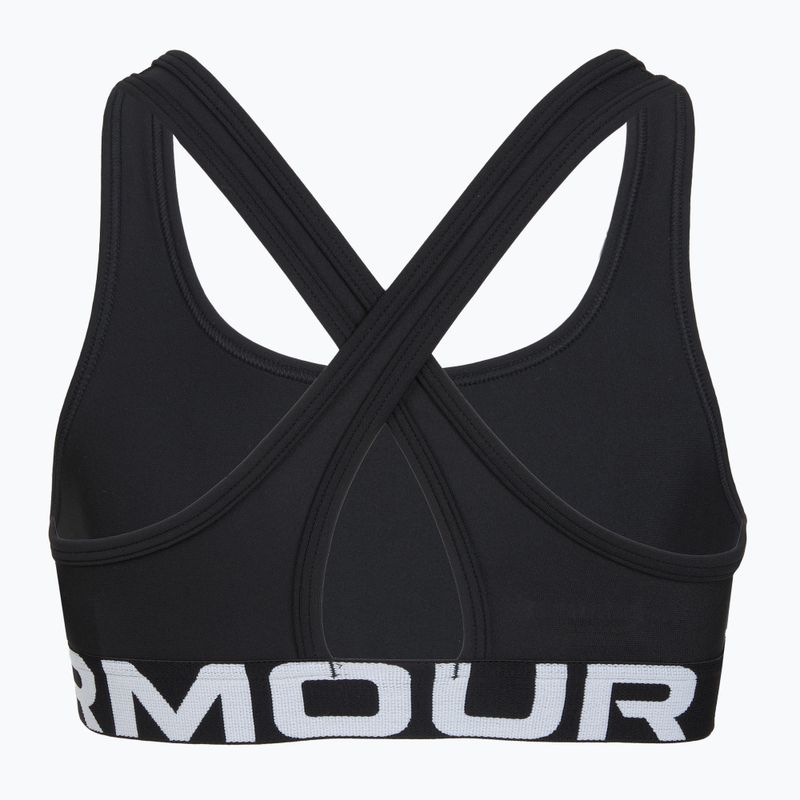 Детски спортен сутиен Under Armour Crossback black 2