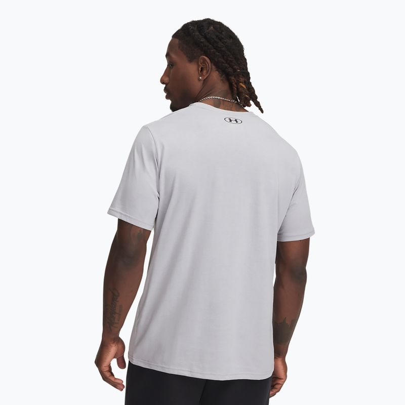 Мъжка тениска Under Armour LC Fly In Logo mod gray/black 2
