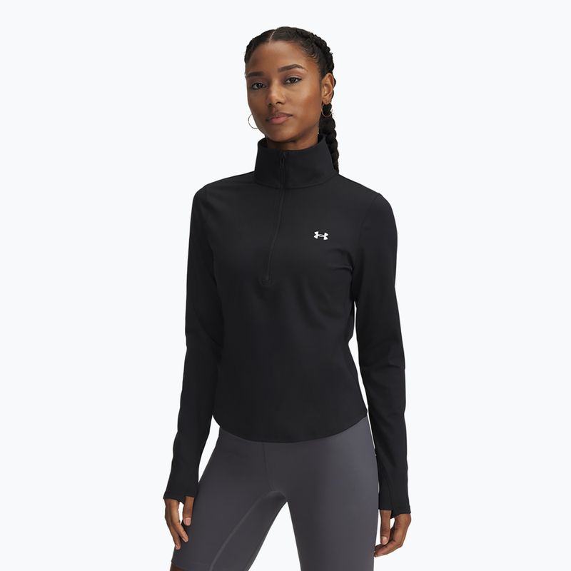 Дамски анцуг Under Armour Motion 1/2 Zip black/white с дълъг ръкав
