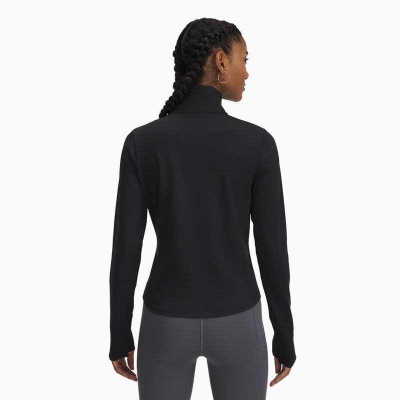 Дамски анцуг Under Armour Motion 1/2 Zip black/white с дълъг ръкав 2