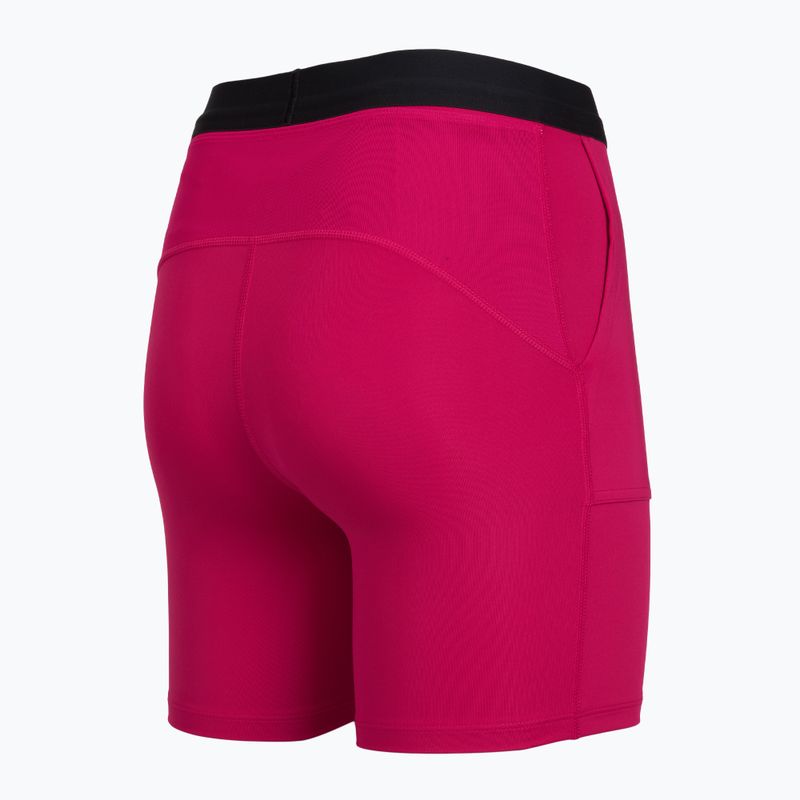 Дамски къси панталони/шорти Under Armour Trail Run Fitted shaded fuchsia/black 3