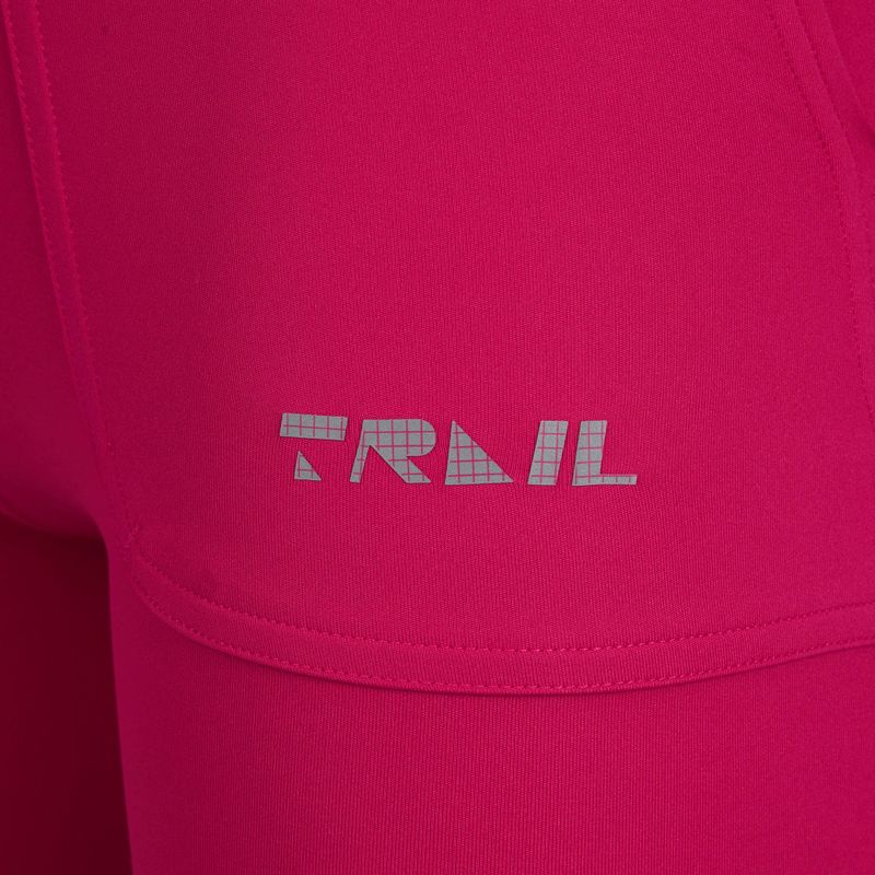 Дамски къси панталони/шорти Under Armour Trail Run Fitted shaded fuchsia/black 4
