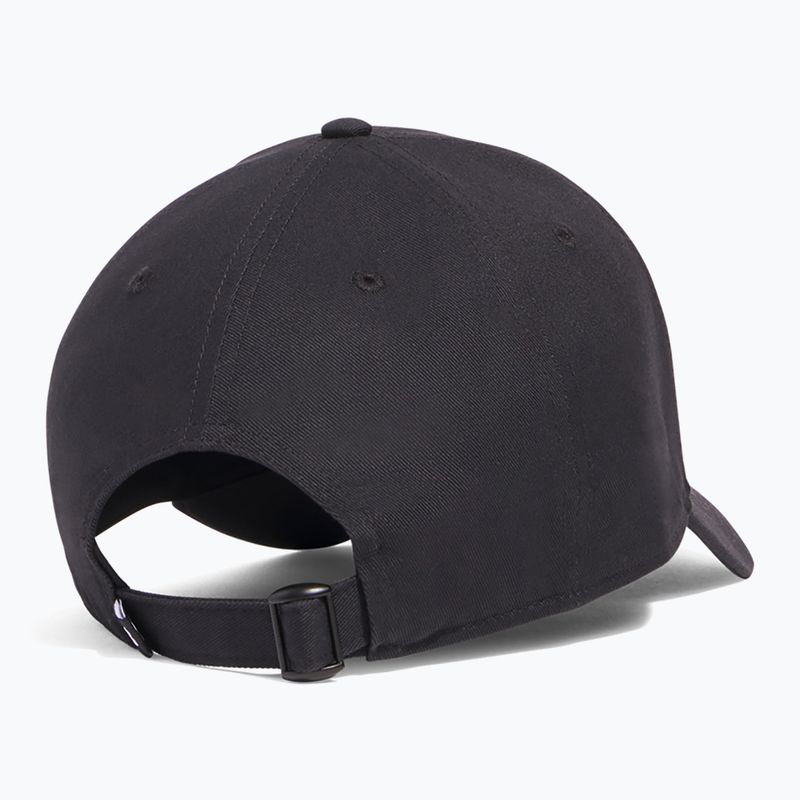 Under Armour Sportstyle Metal Регулируема бейзболна шапка за мъже в черно/сребро 2