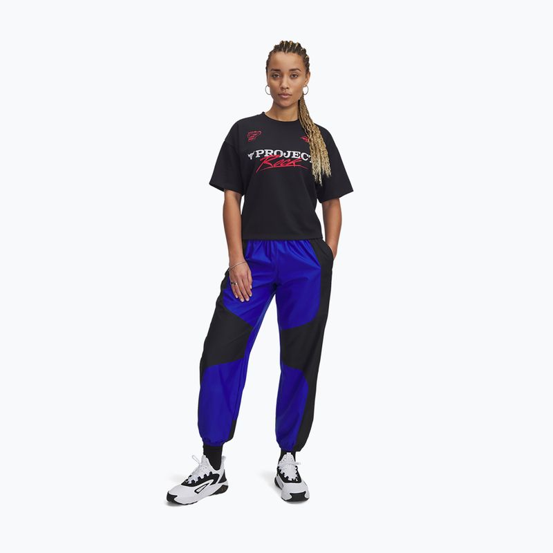 Дамски панталони за тренировка Under Armour Project Rock Woven Bottom black 2