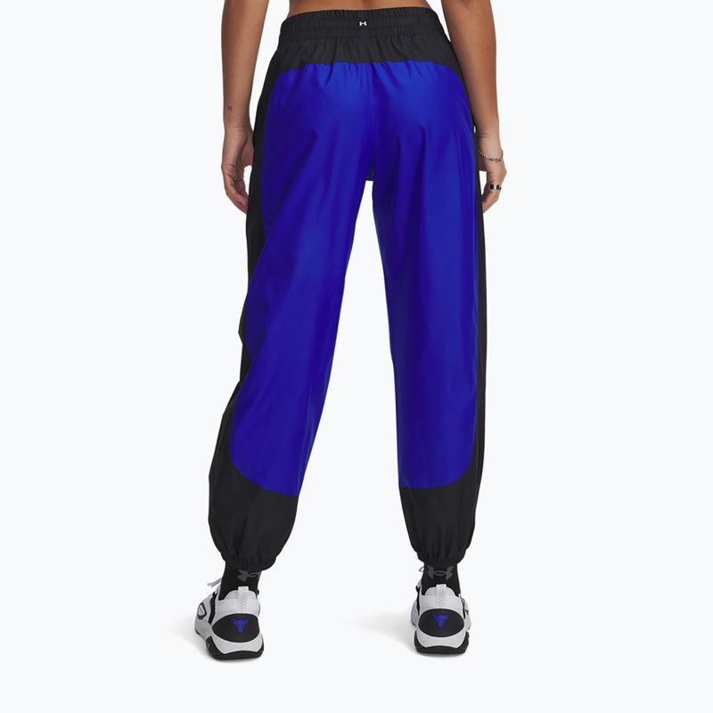 Дамски панталони за тренировка Under Armour Project Rock Woven Bottom black 3