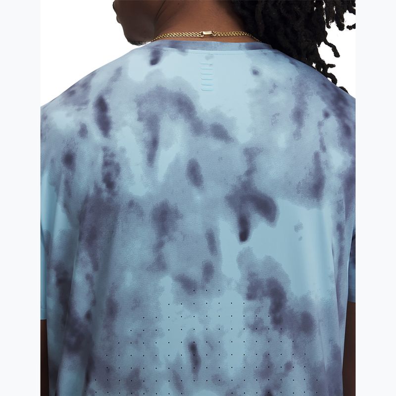 Мъжка тениска за бягане Under Armour Launch Elite Print stream/reflective 4