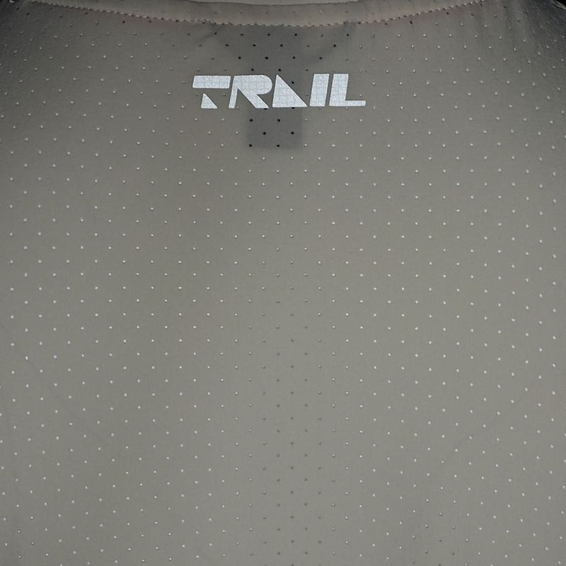 Мъжка тениска за бягане Under Armour Trail Run Zip stone/noble gold/reflective 5
