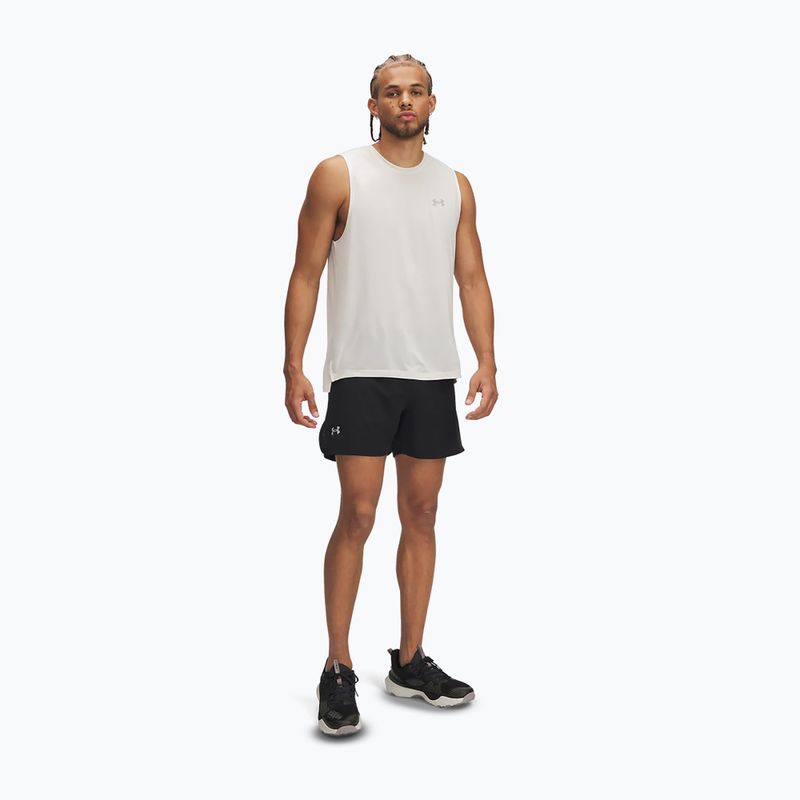 Мъжки къси панталони за бягане Under Armour Trail Run Launch black / reflective 2