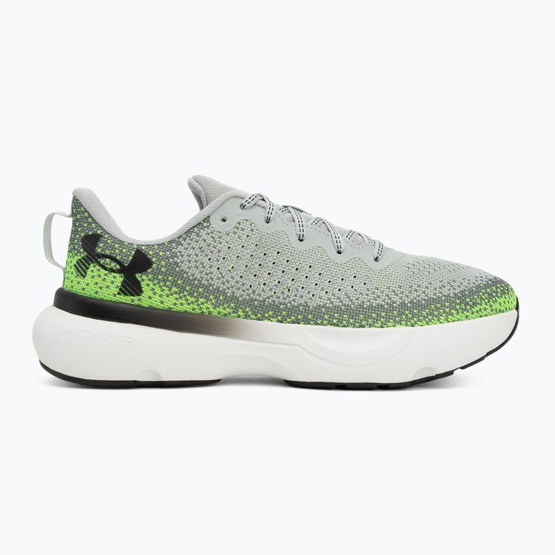 Мъжки маратонки Under Armour Infinite mod gray/hyper green/black 2