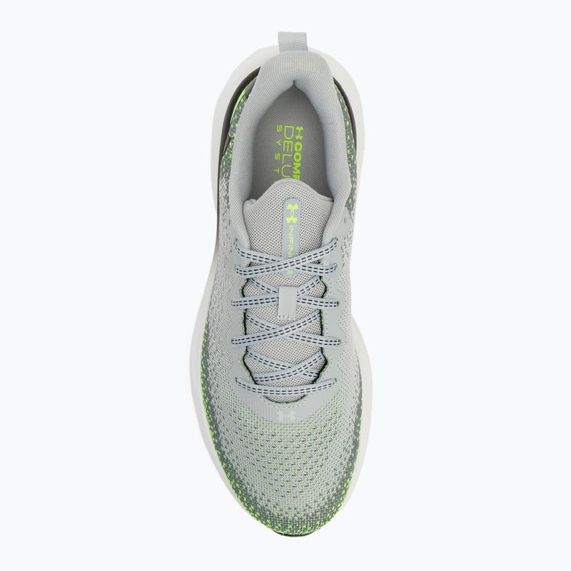 Мъжки маратонки Under Armour Infinite mod gray/hyper green/black 5