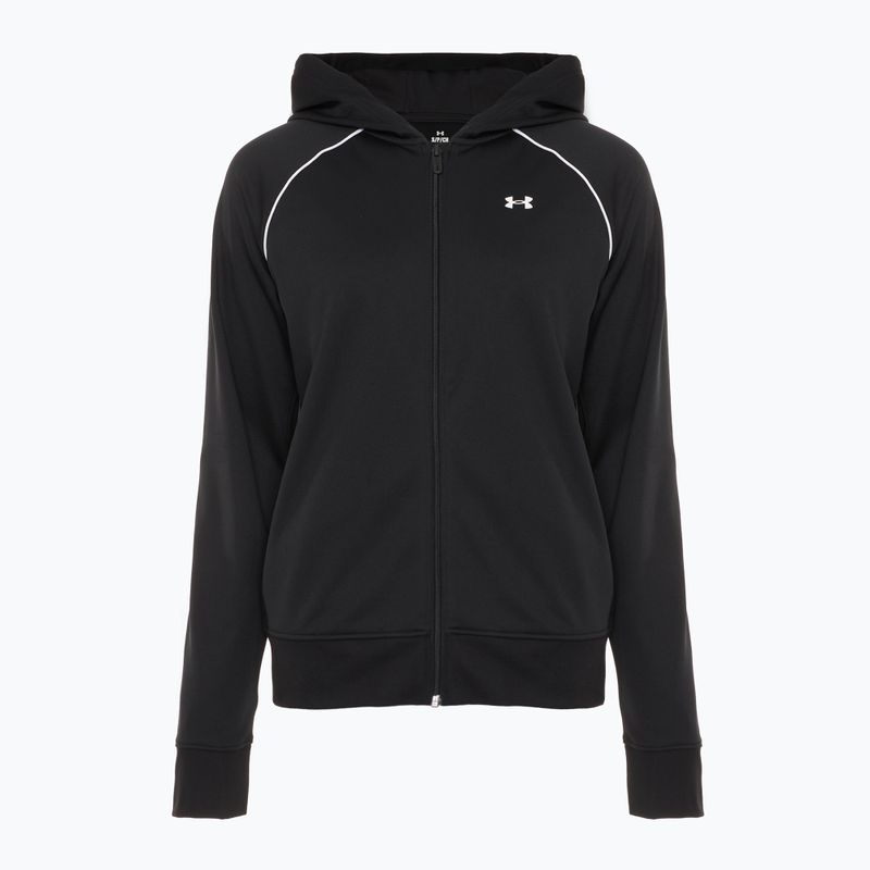 Дамски спортен екип Rival Tricot на Under Armour черен/бял/бял 3