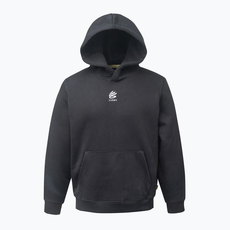 Мъжки потник Under Armour Curry Splash Hoodie black / white clay 4