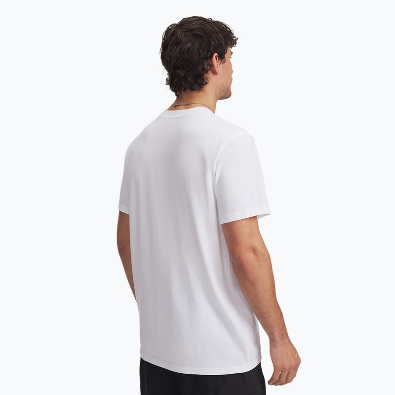 Мъжка тениска Under Armour Curry Hvyweight Logo White/Black 2