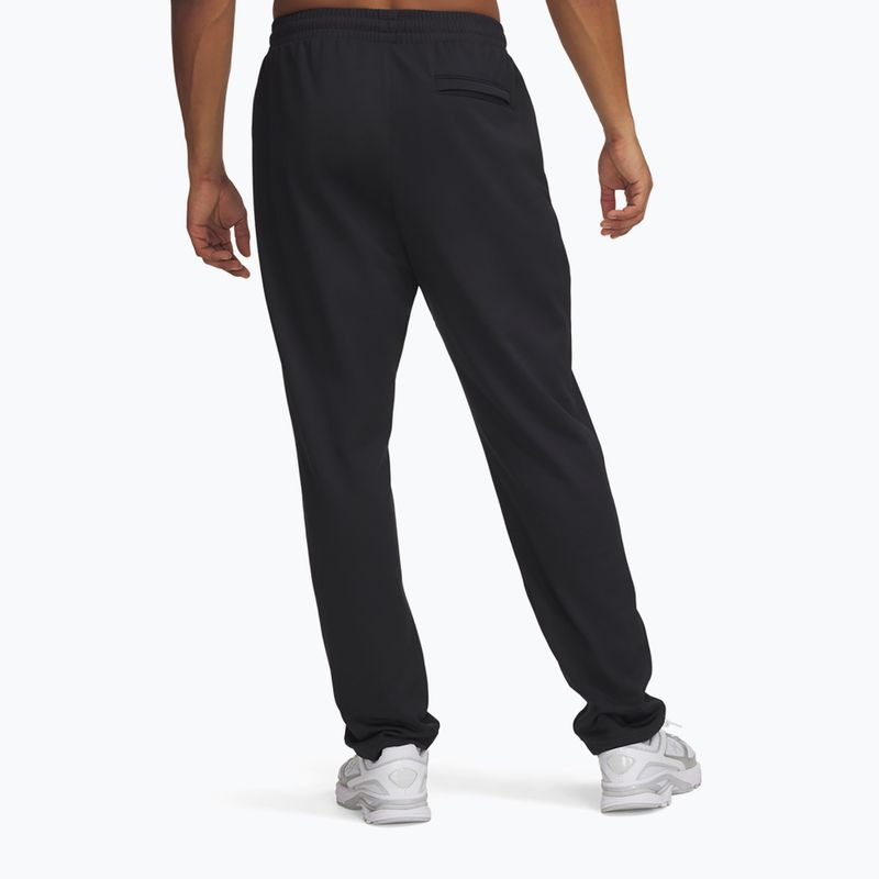 Мъжки панталони за бягане Under Armour Sportstyle Brawler Pant black/white 3